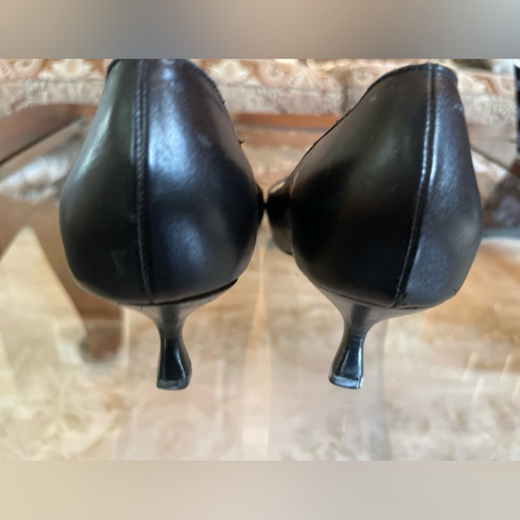 Pollignanno Al Mare Genuine Italian Leather Pumps - Picture 5 of 7